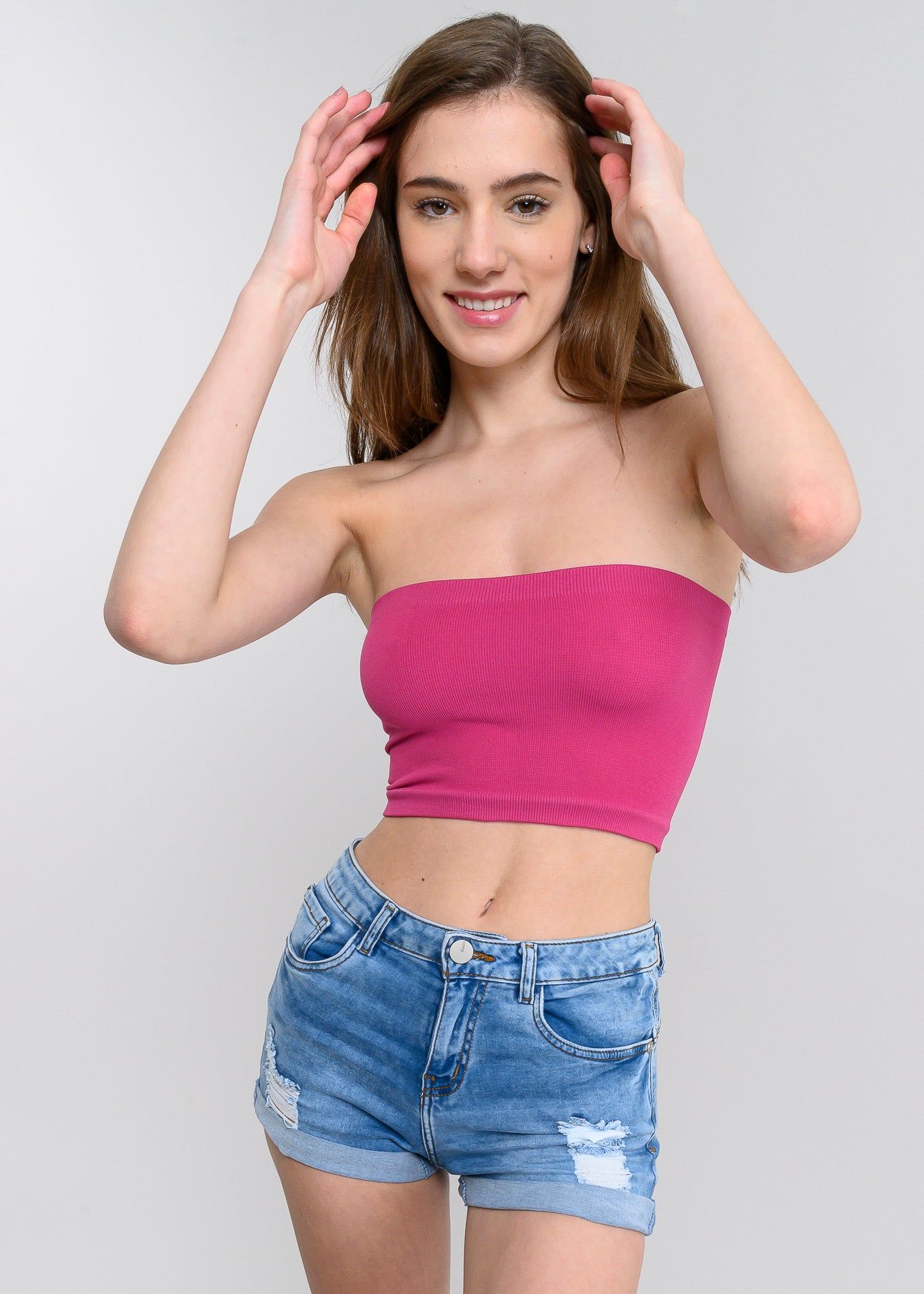 Top tubo liso seamless sold by Shasa