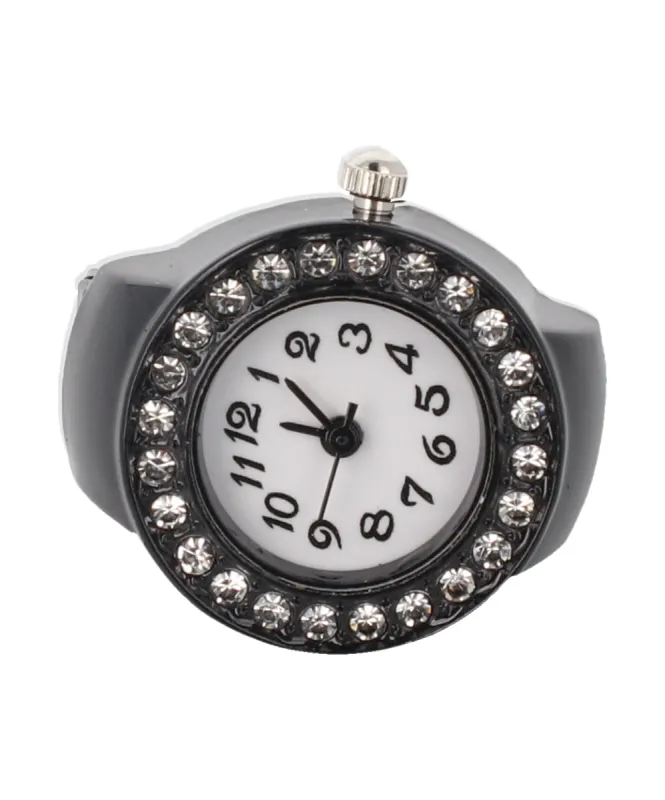 Anillo reloj color brillos sold by Shasa