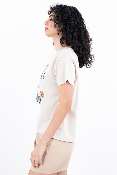 Playera flores always sold by Shasa product image thumbnail 3