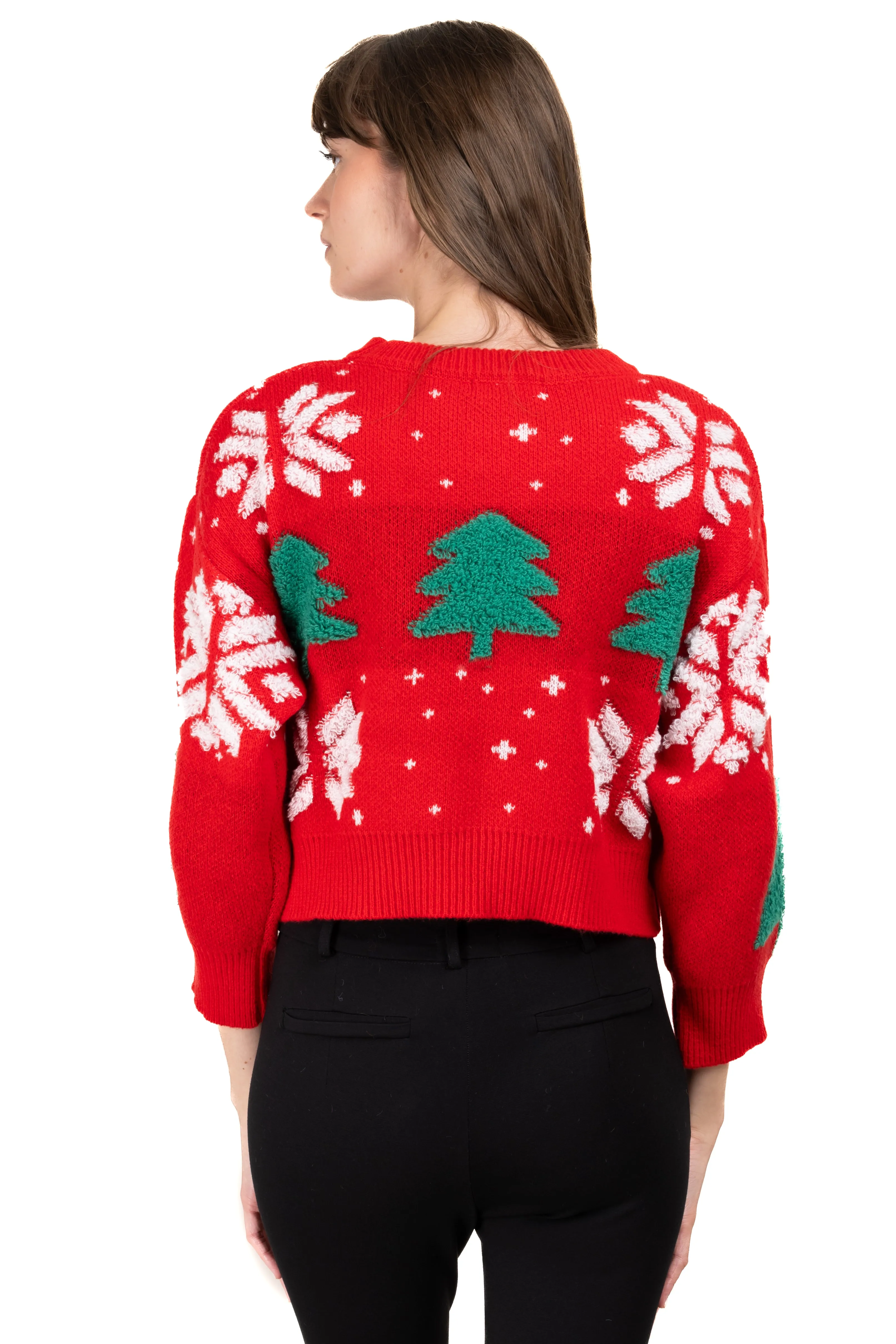 Sueter navideño copos y arboles sold by Shasa product image thumbnail 4