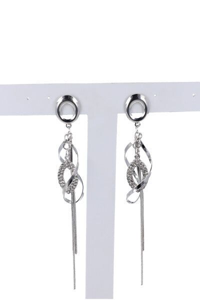 Aretes remolino brillos sold by Shasa