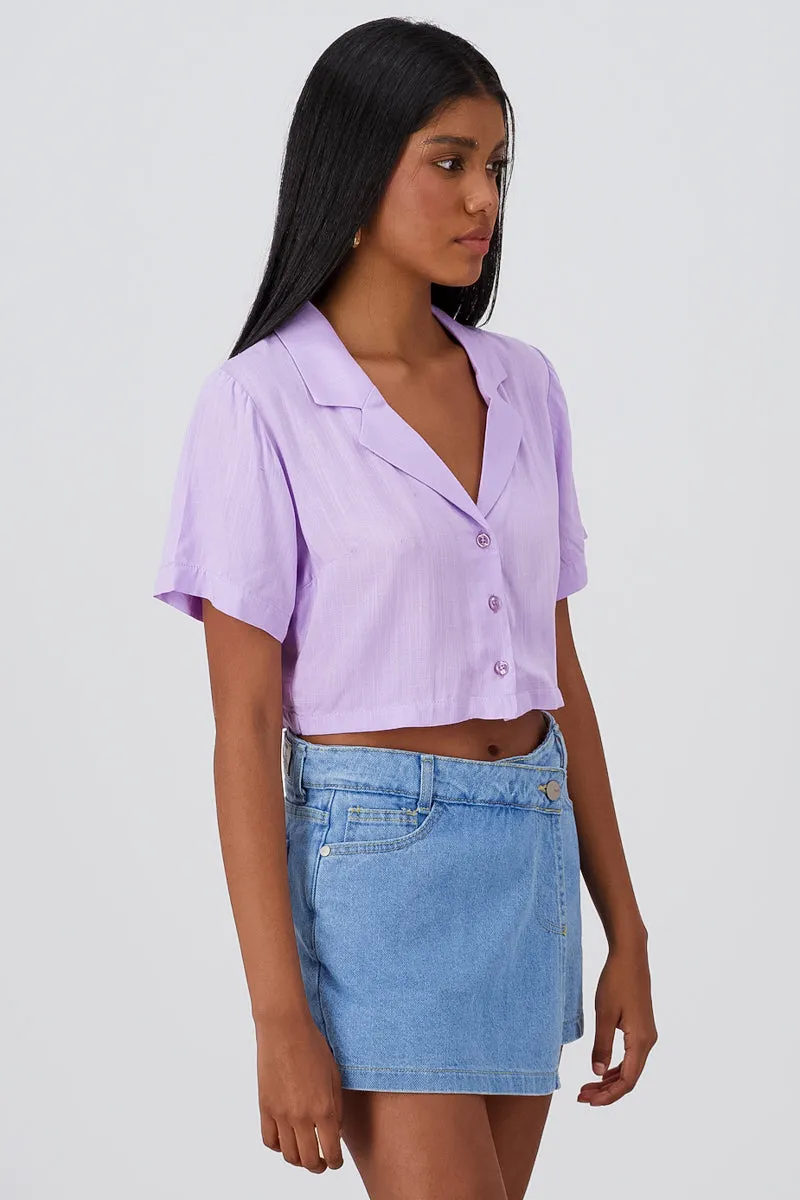 Camisa crop lisa sold by Shasa product image thumbnail 3