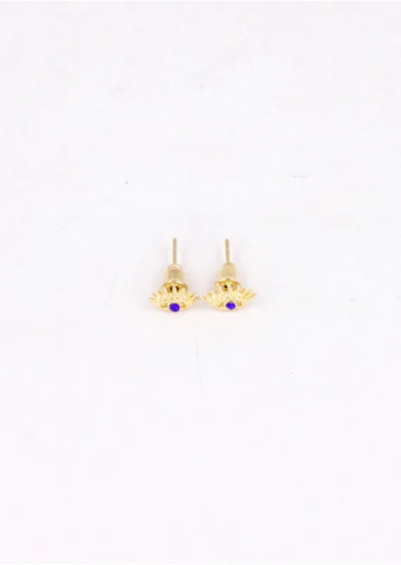 Aretes Ojo Pestañas sold by Shasa