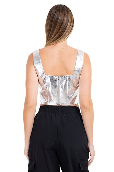 Top corset metálico tirantes sold by Shasa product image thumbnail 4