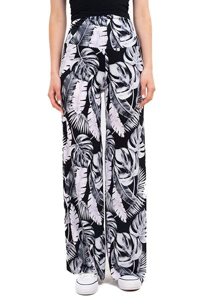 Pantalón wide leg estampado tropical sold by Shasa