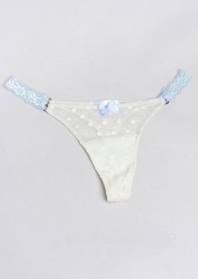 Tanga Mesh Aros Encaje Lateral sold by Shasa