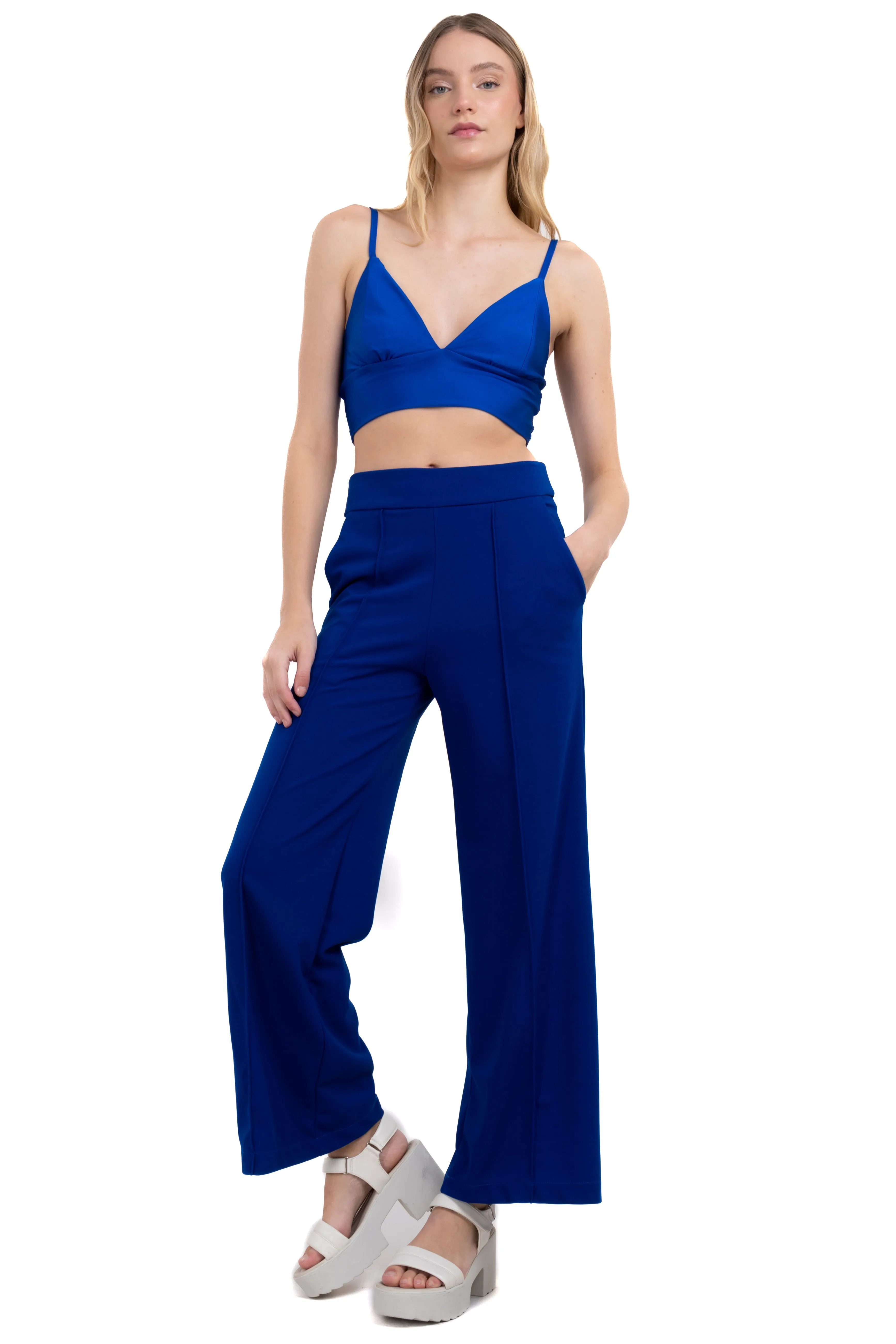 Pantalon wide leg costura sold by Shasa product image thumbnail 2