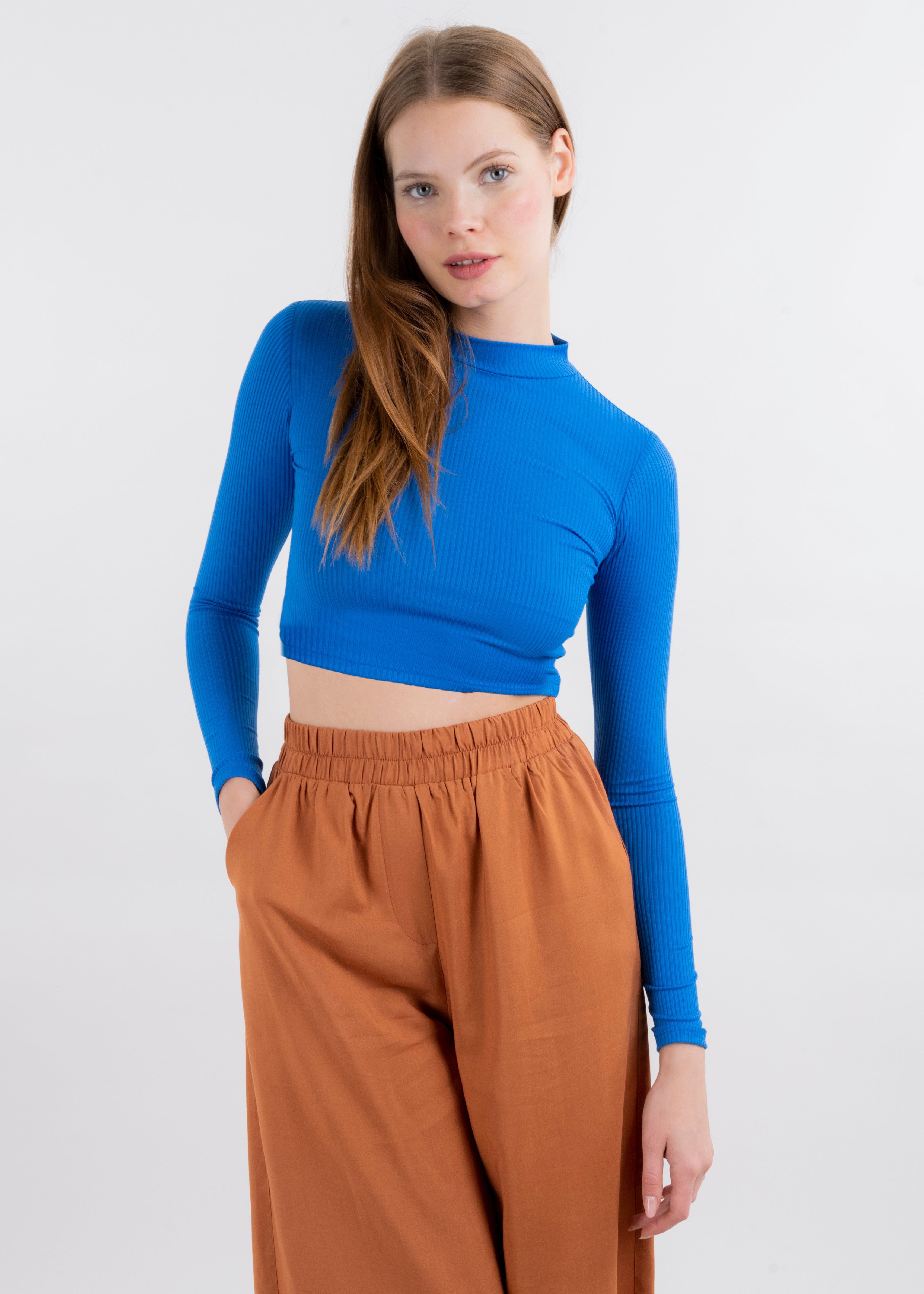 Top acanalado manga larga sold by Shasa