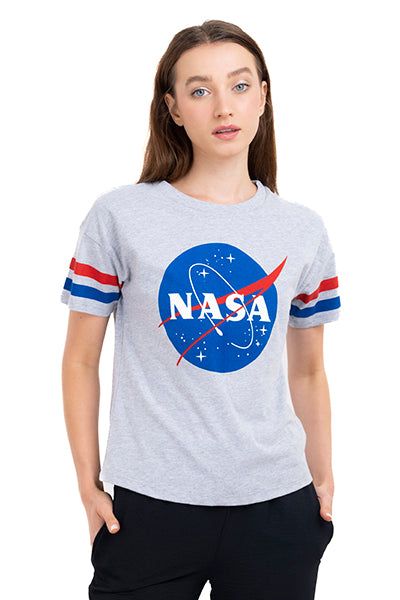 Playera Nasa Lineas En Manga sold by Shasa
