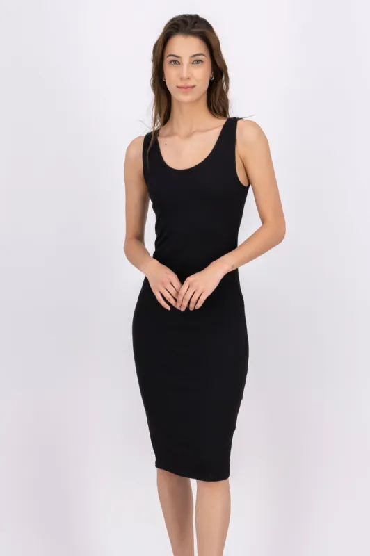 Vestido Midi Bodycon Acanalado sold by Shasa