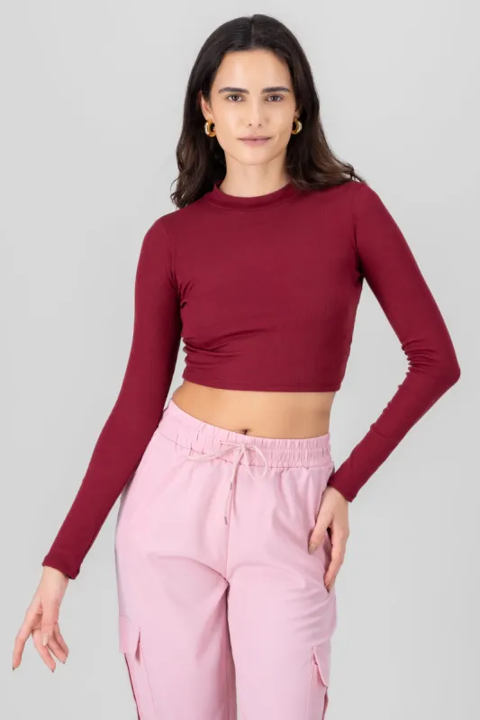 Top Acanalado Manga Larga sold by Shasa