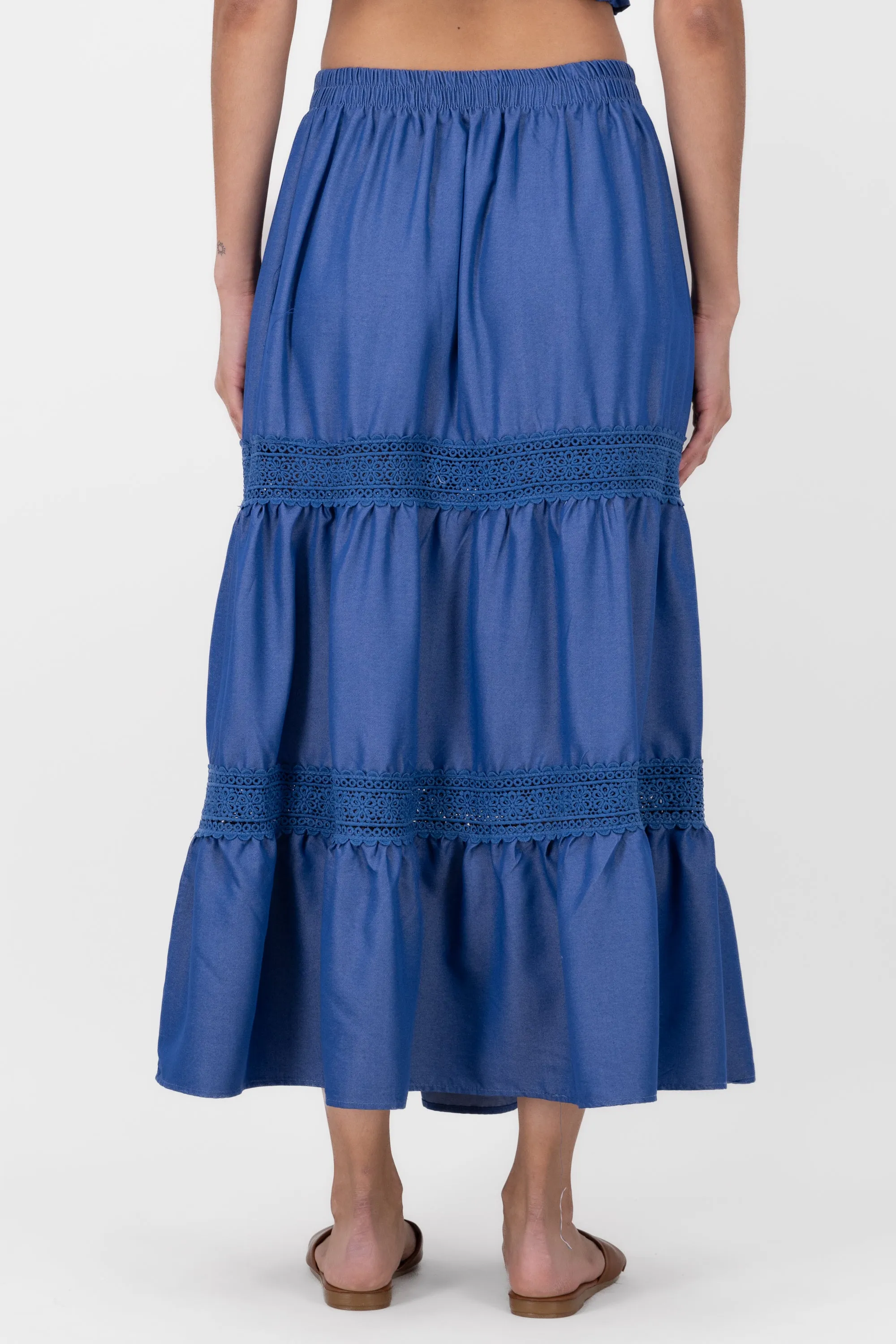 Falda Midi Cortes sold by Shasa product image thumbnail 4