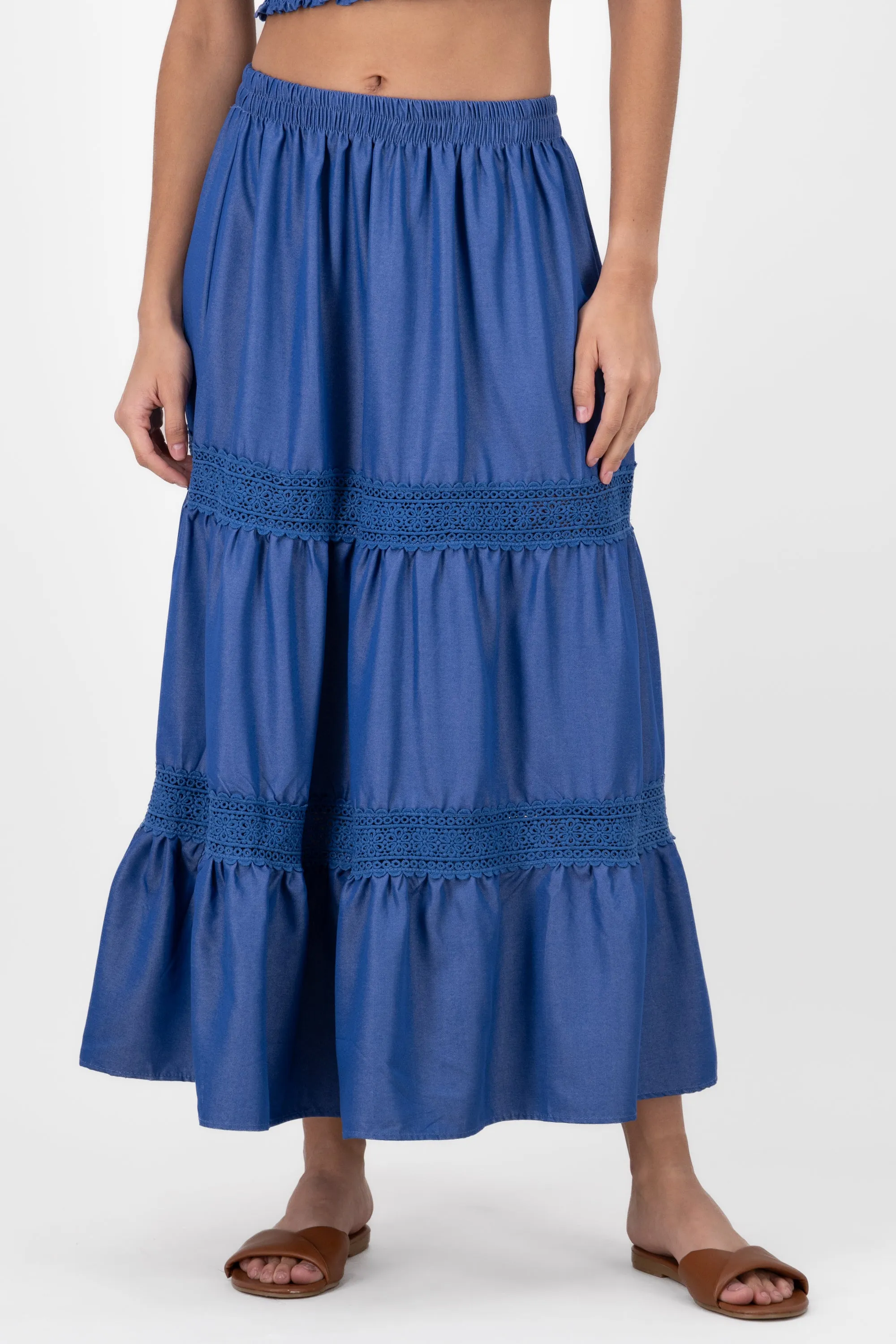 Falda Midi Cortes sold by Shasa product image thumbnail 2