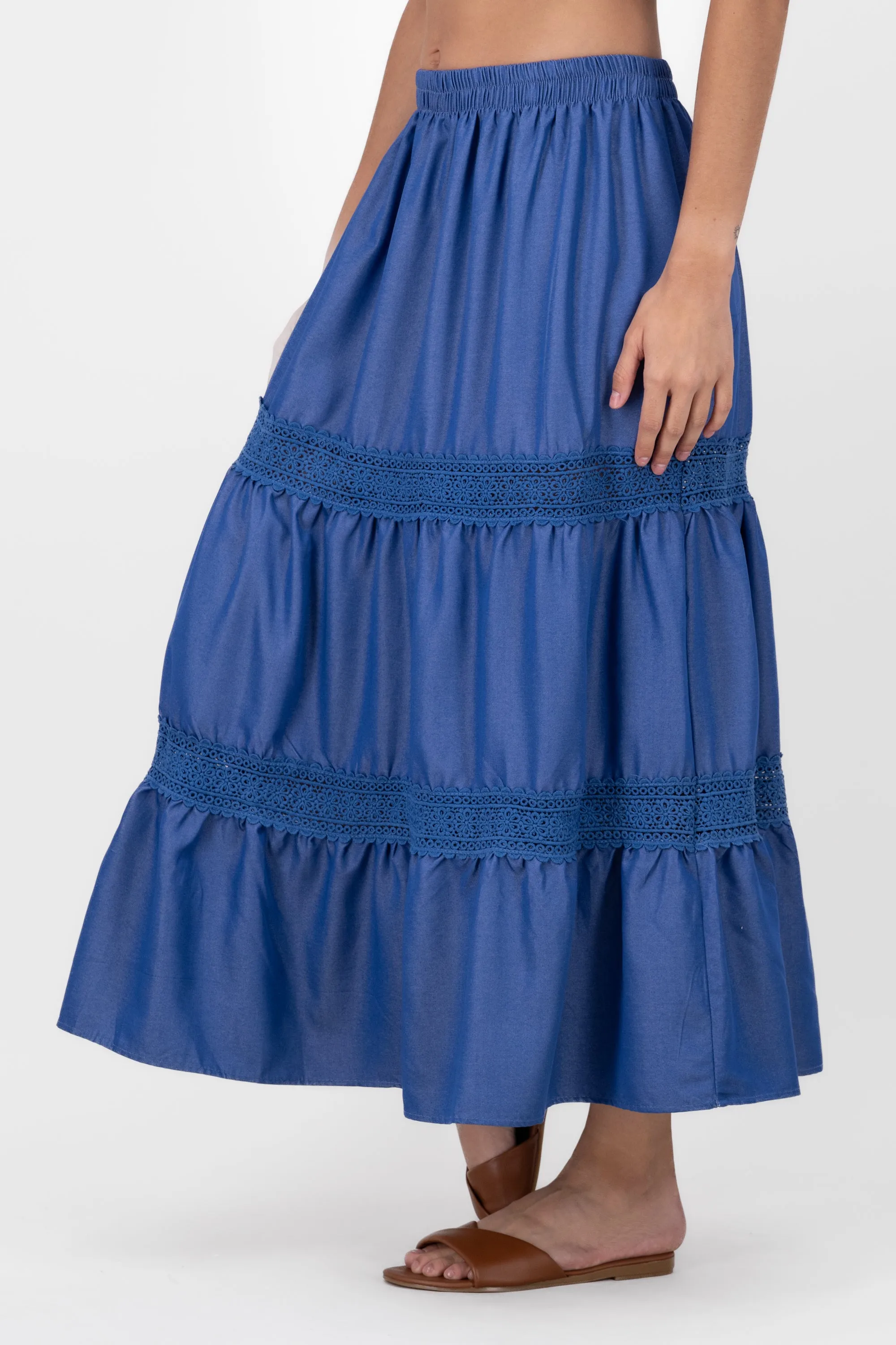 Falda Midi Cortes sold by Shasa product image thumbnail 3