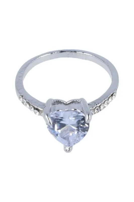 Anillo Corazón Brillos sold by Shasa