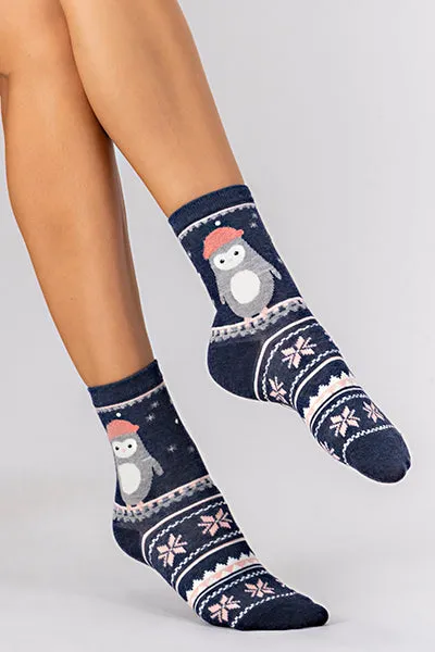 Calceta suave acanalada pingüino sold by Shasa product image thumbnail 2