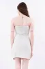 Vestido mini tirantes escote alto sold by Shasa