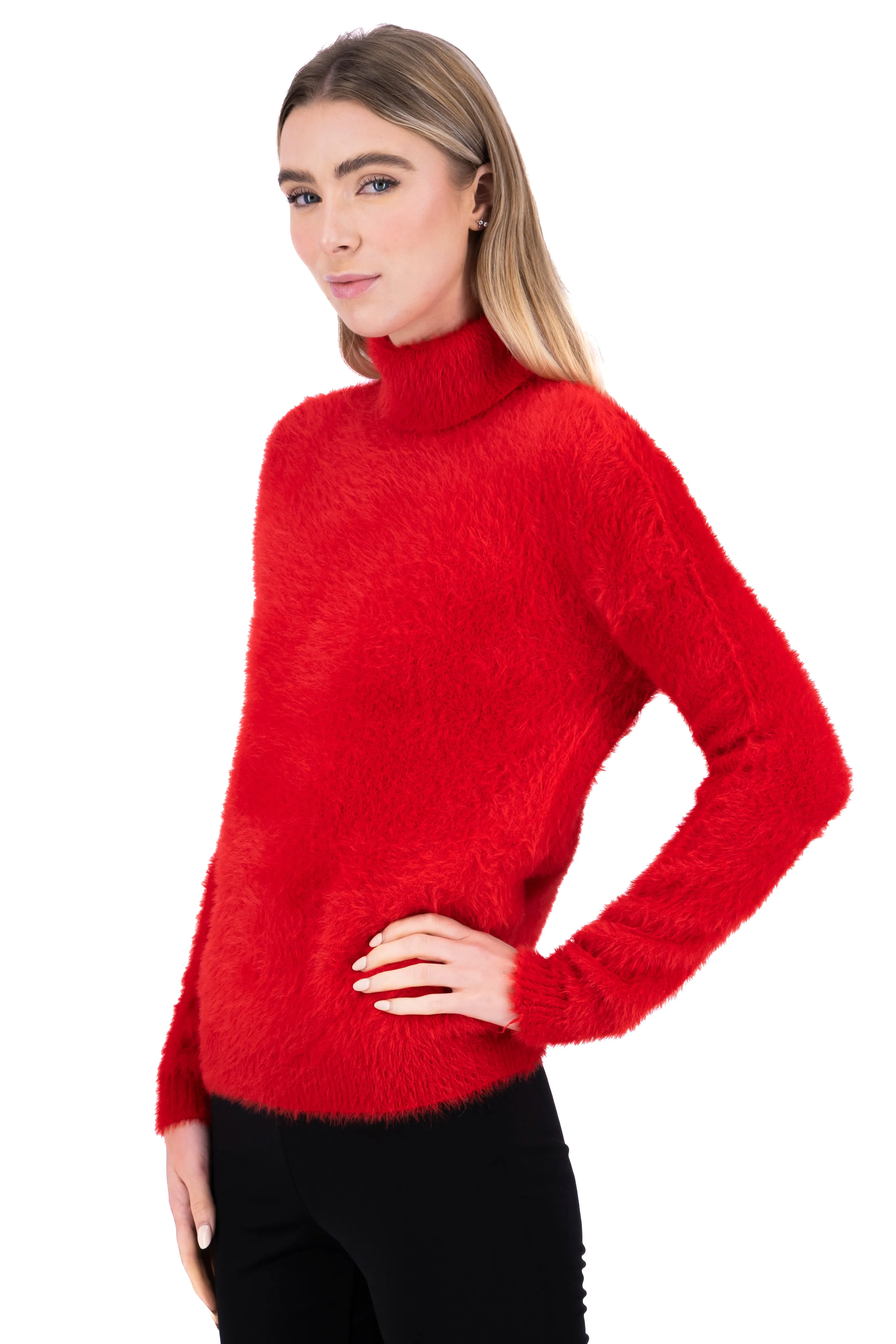 Suéter peluche cuello alto sold by Shasa product image thumbnail 3