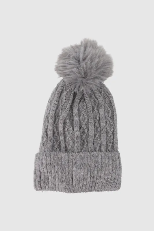 Beanie tejido jaspe sold by Shasa