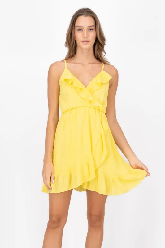 Vestido Cruzado Olanes Tirantes sold by Shasa