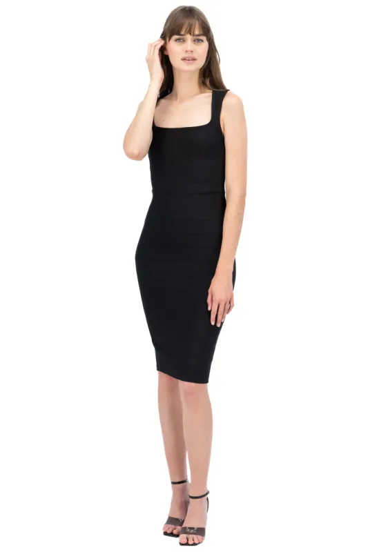 Vestido midi strapless liso sold by Shasa