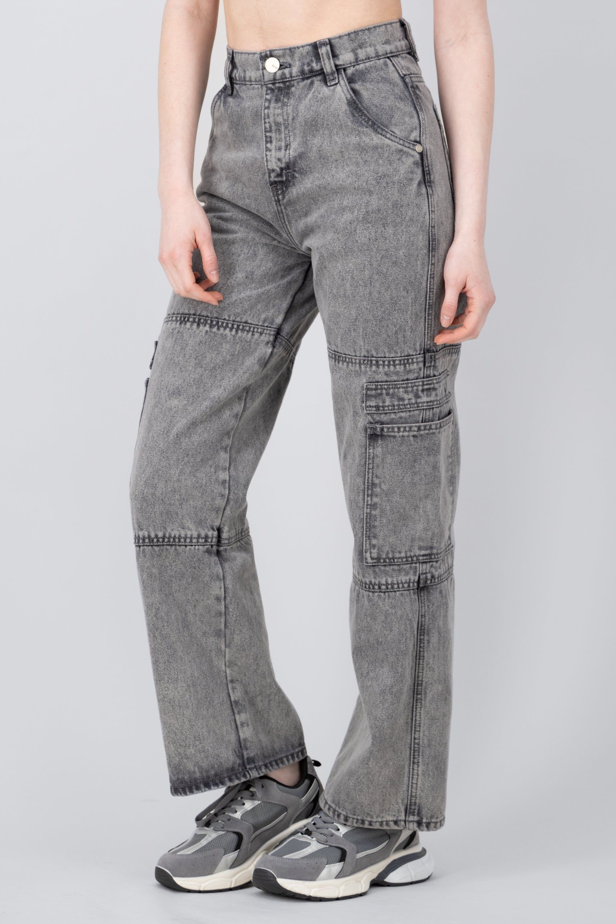 Jeans straight cargo sold by Shasa product image thumbnail 3