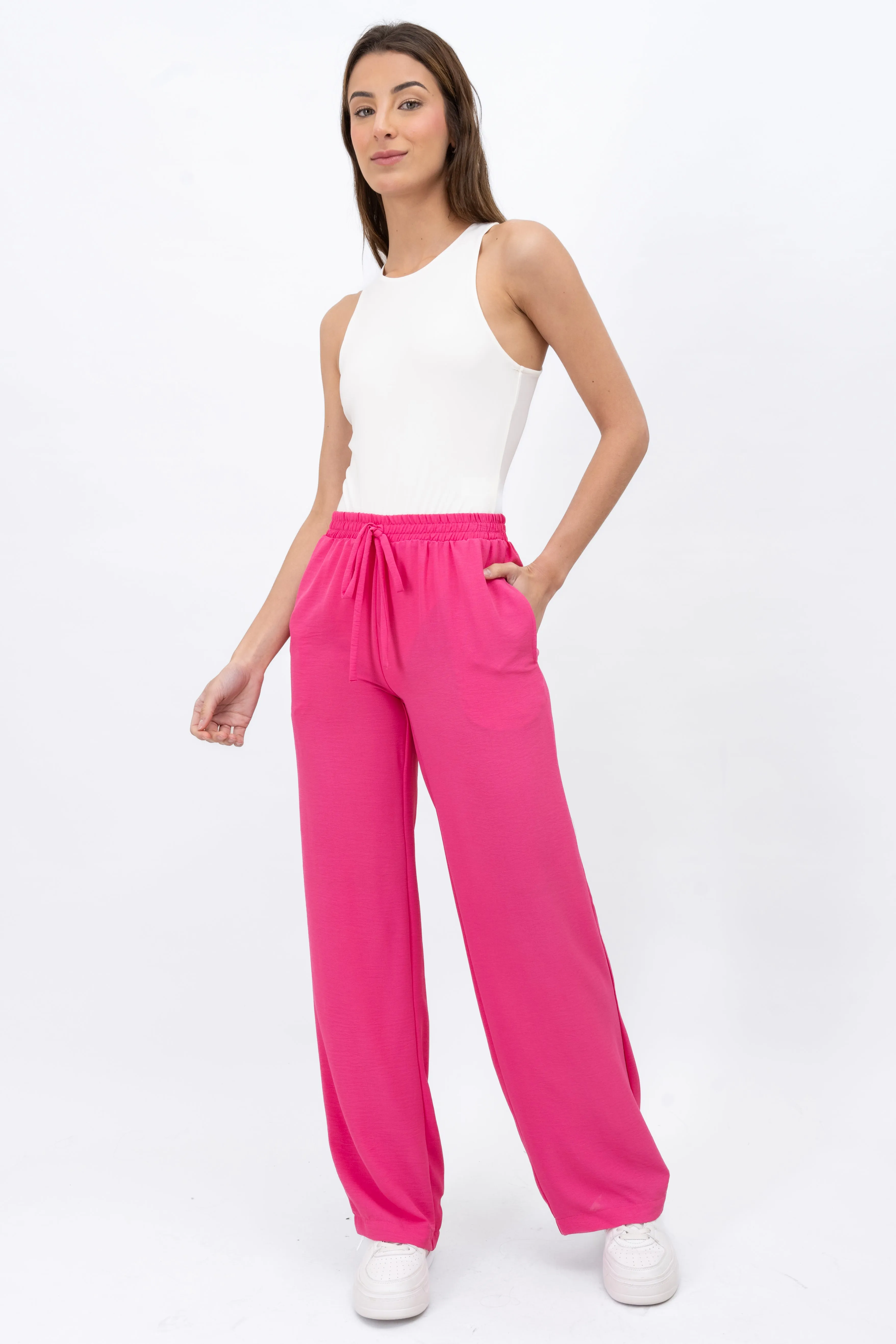 Pantalón Fluido Cintas sold by Shasa