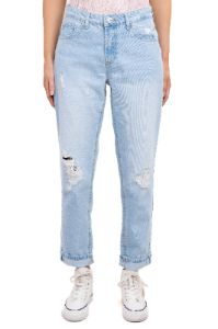 Jeans mom desgaste sold by Shasa