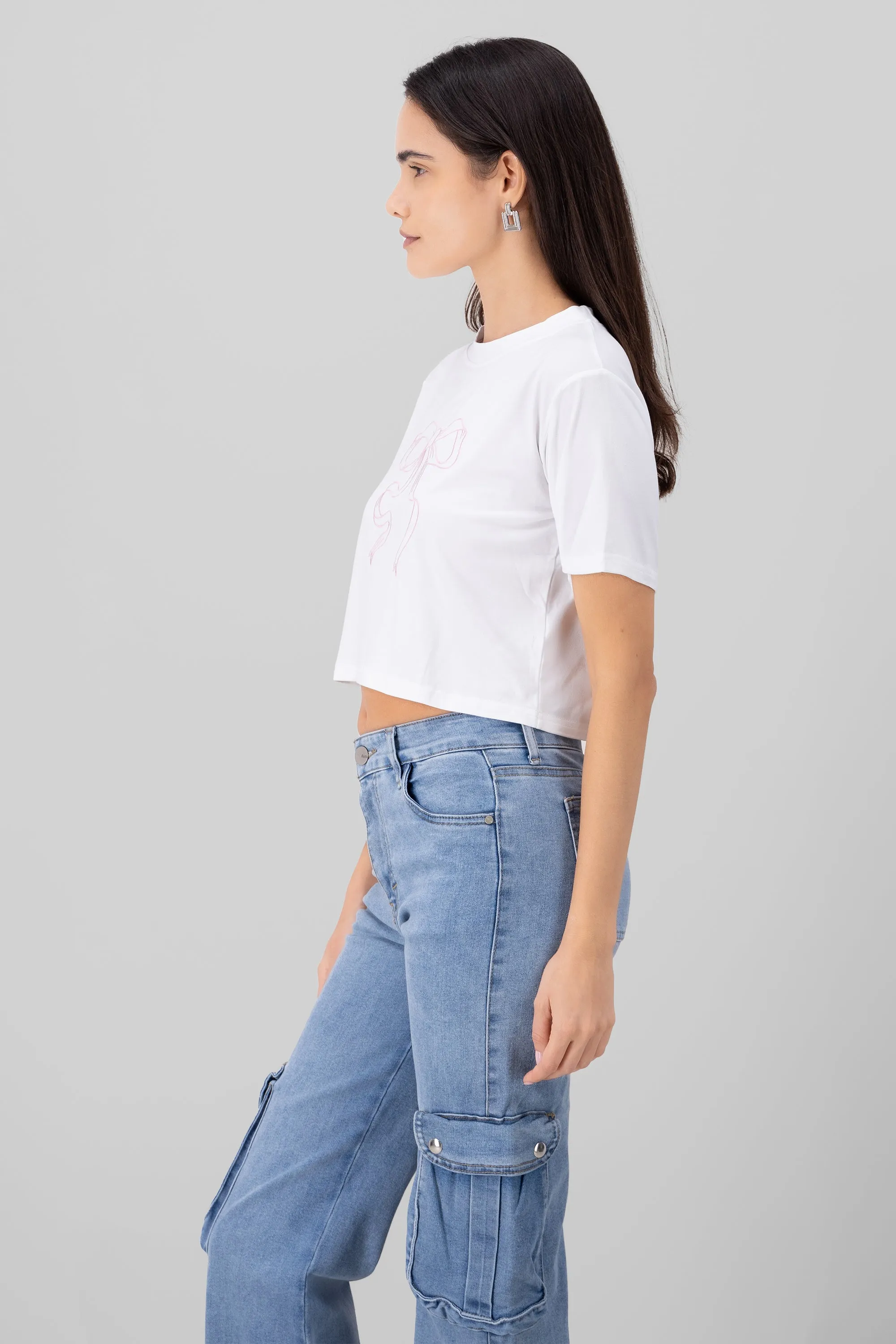 Playera bordado moño sold by Shasa product image thumbnail 3