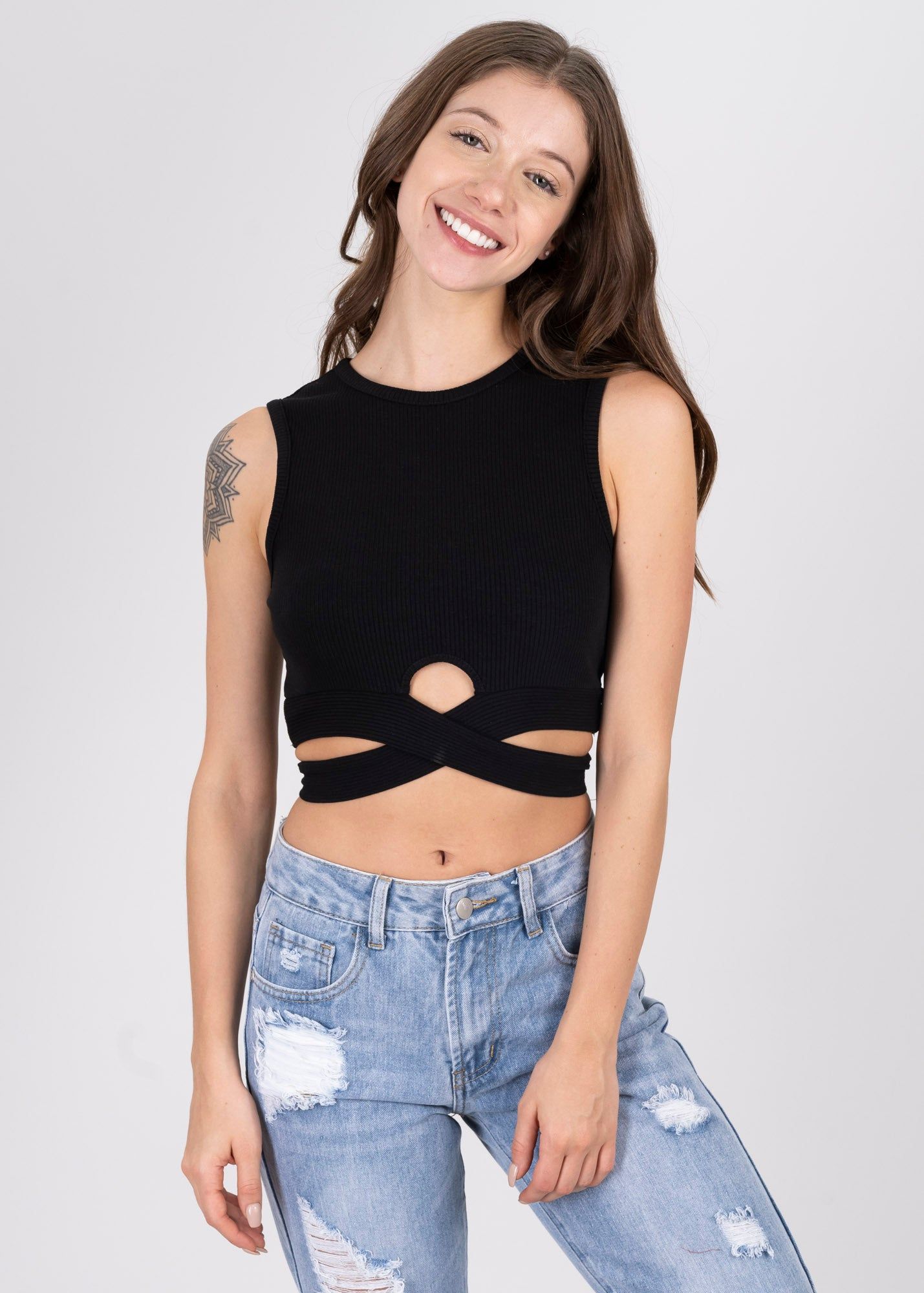 Top acanalado tiras sold by Shasa product image thumbnail 2