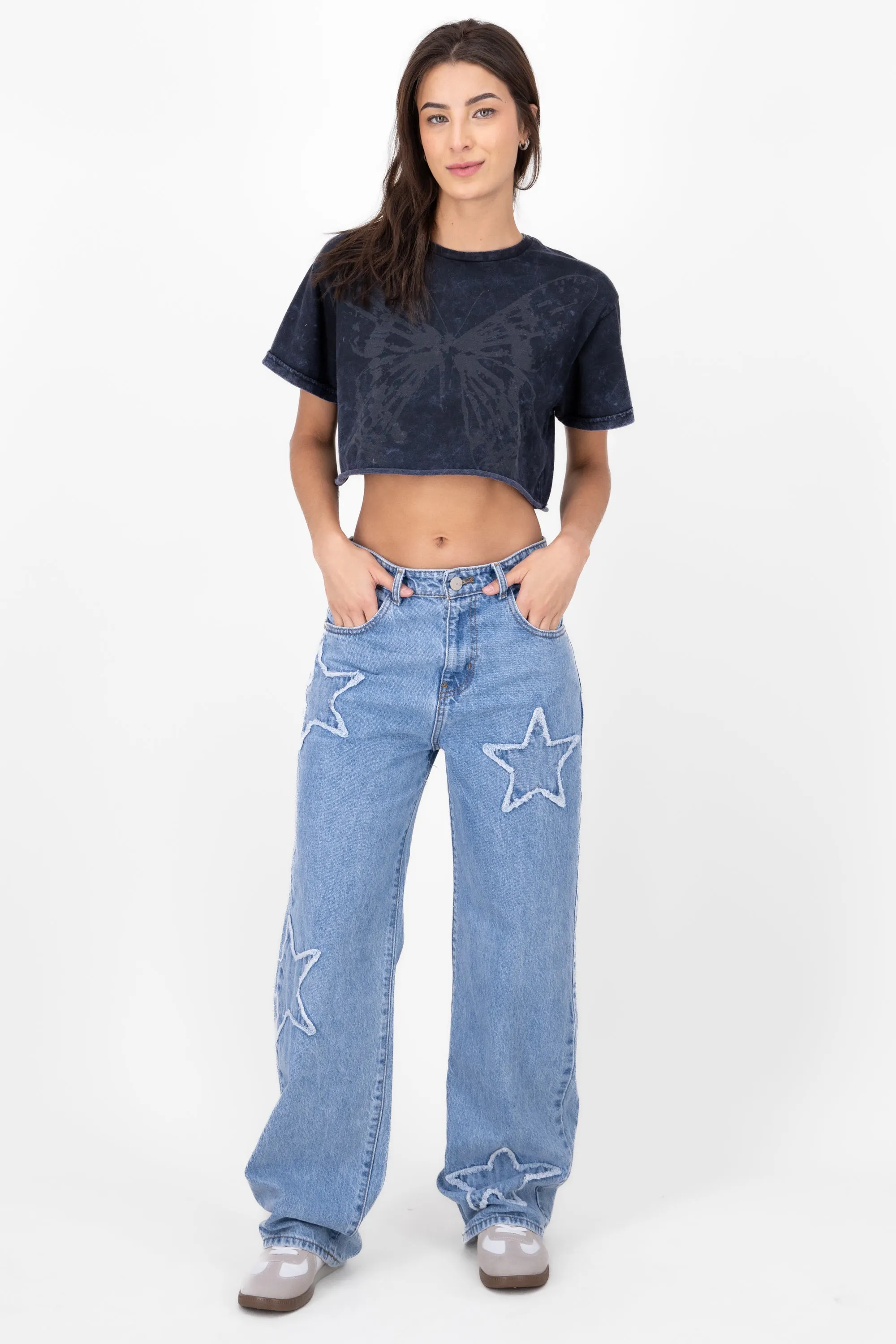 Jeans Straight Estrellas sold by Shasa product image thumbnail 2