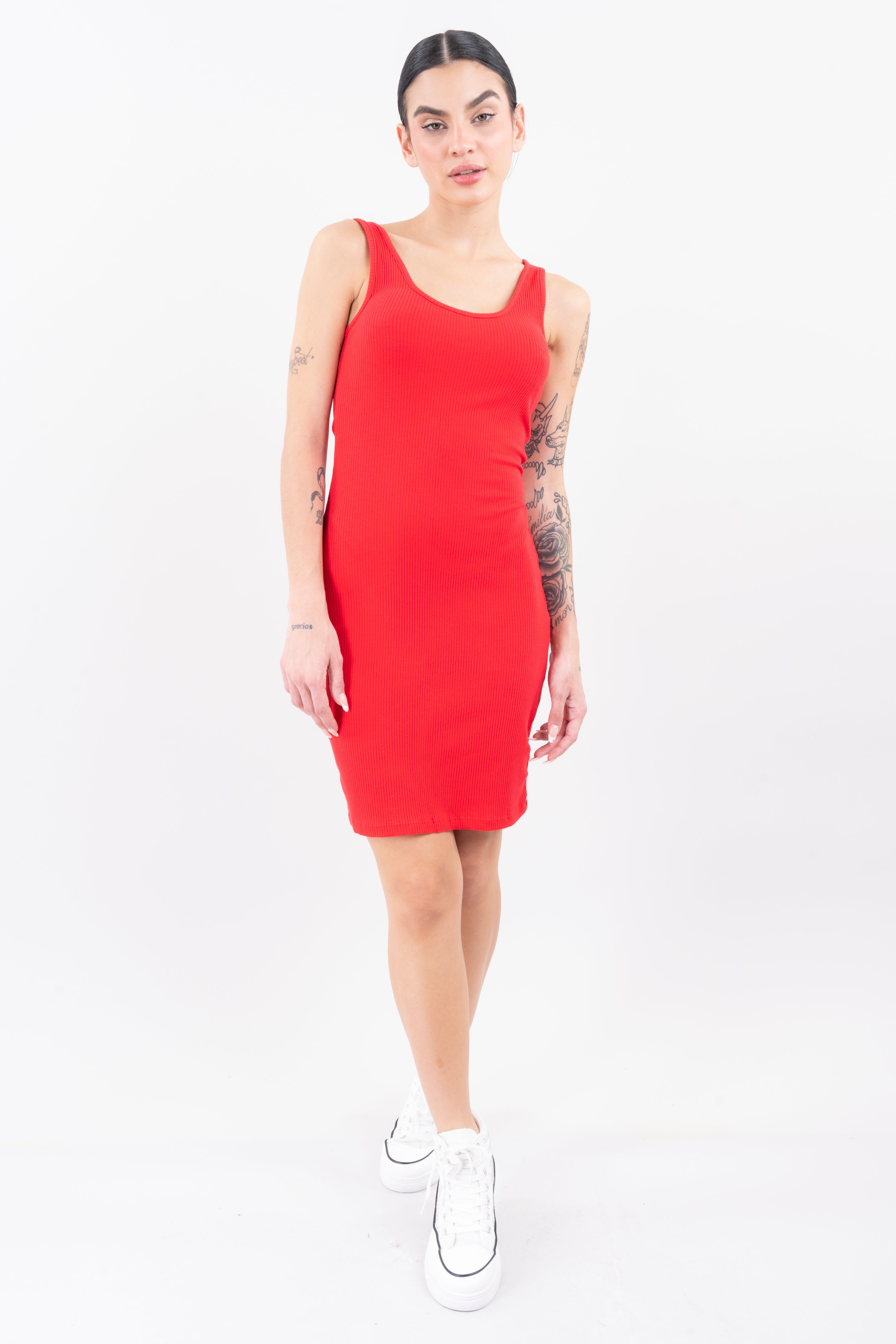 Vestido mini bodycon rib sold by Shasa product image thumbnail 2