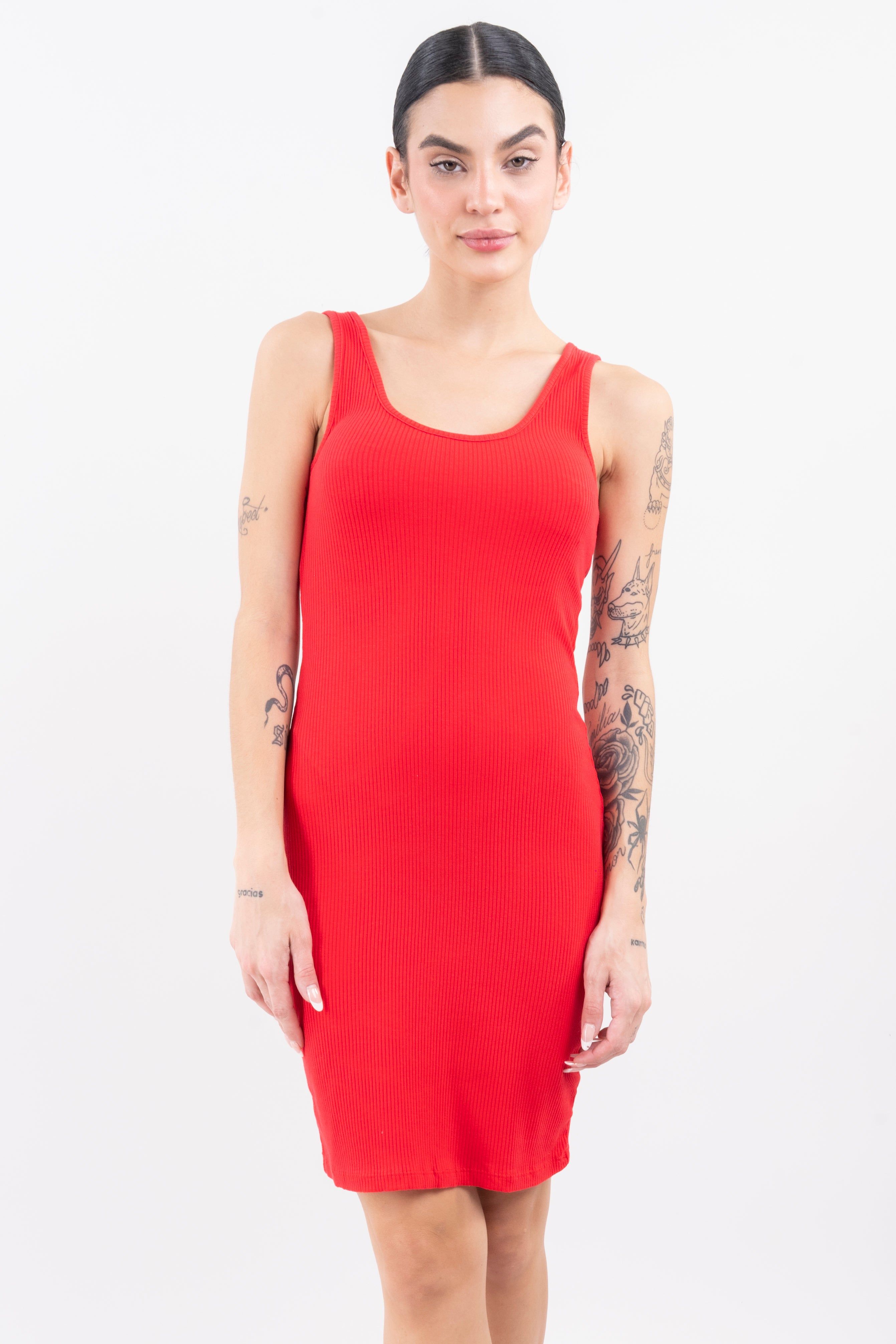 Vestido mini bodycon rib sold by Shasa