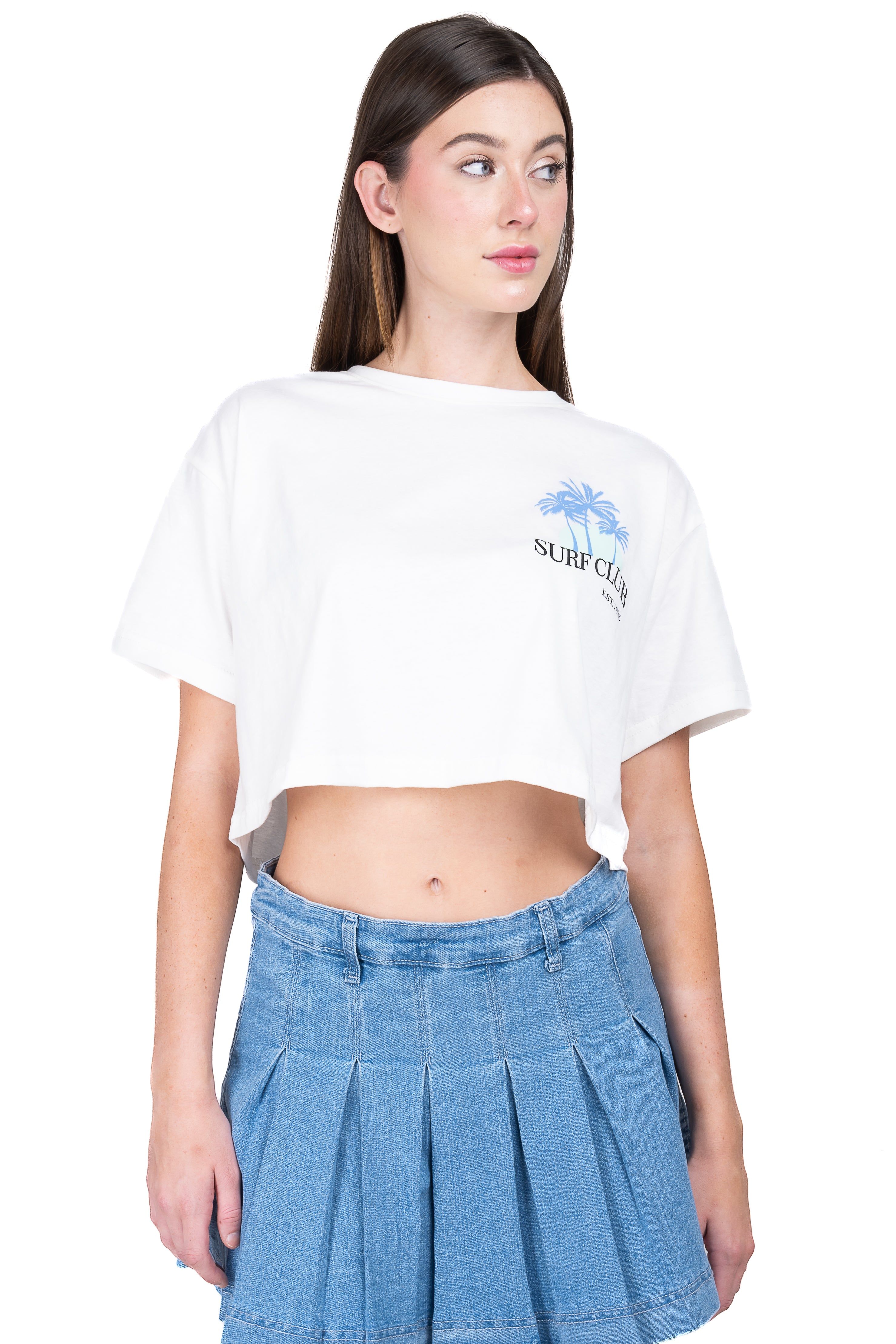 Top crop estampado palmeras sold by Shasa product image thumbnail 2