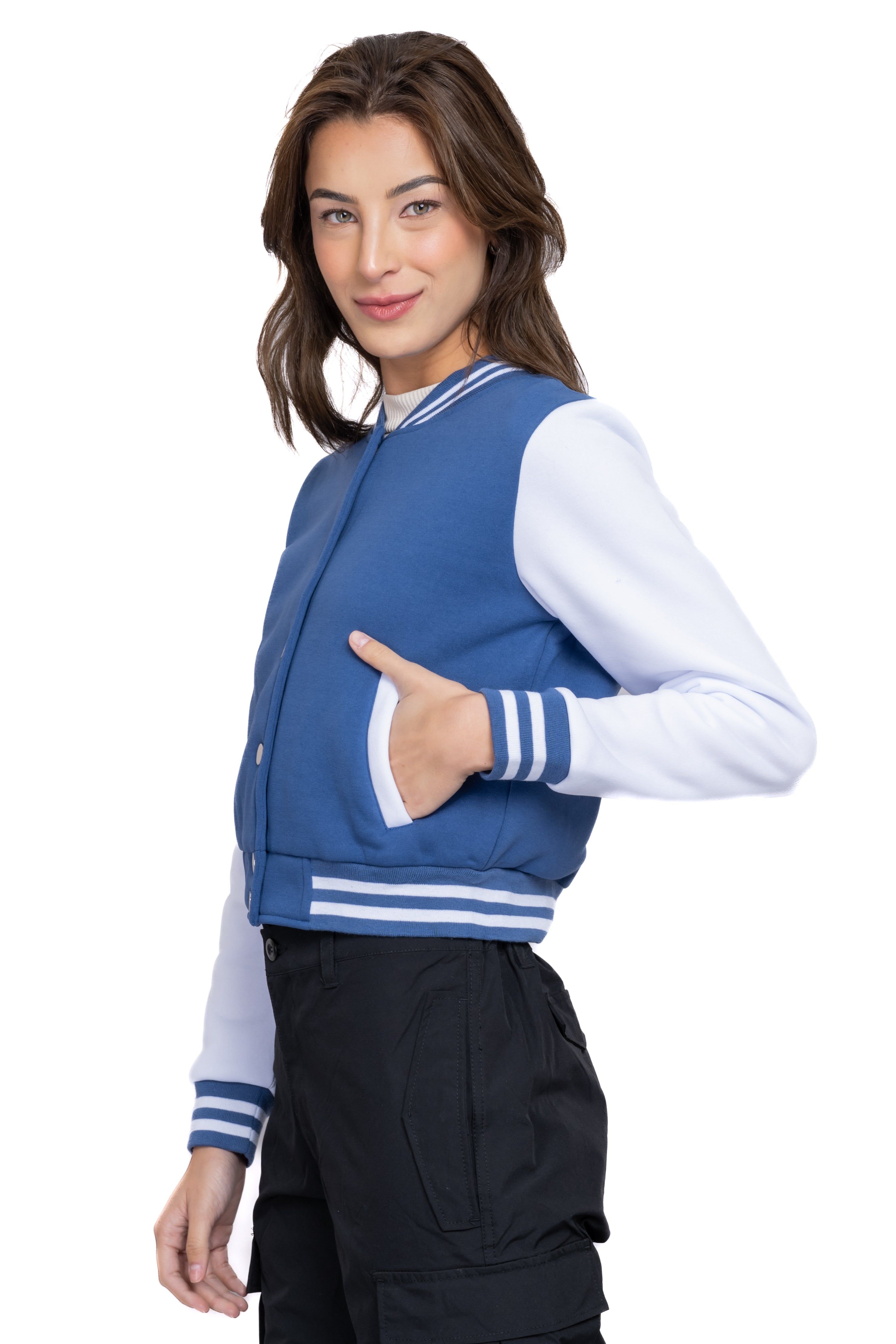 Chamarra bomber bicolor sold by Shasa product image thumbnail 3