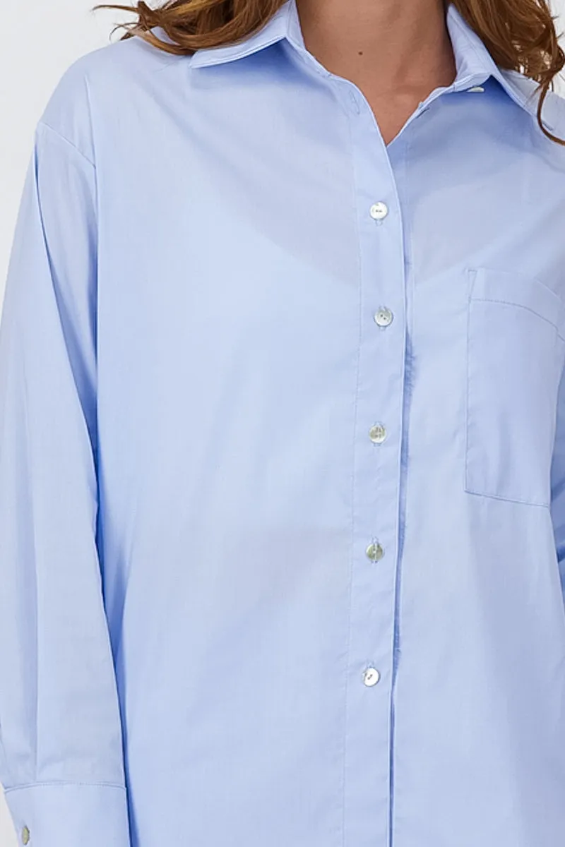 Camisa Manga Largs Oversize Poeplina Hypsters sold by Shasa product image thumbnail 5