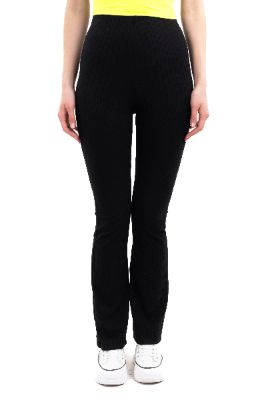 Pantalón recto acanalado liso sold by Shasa