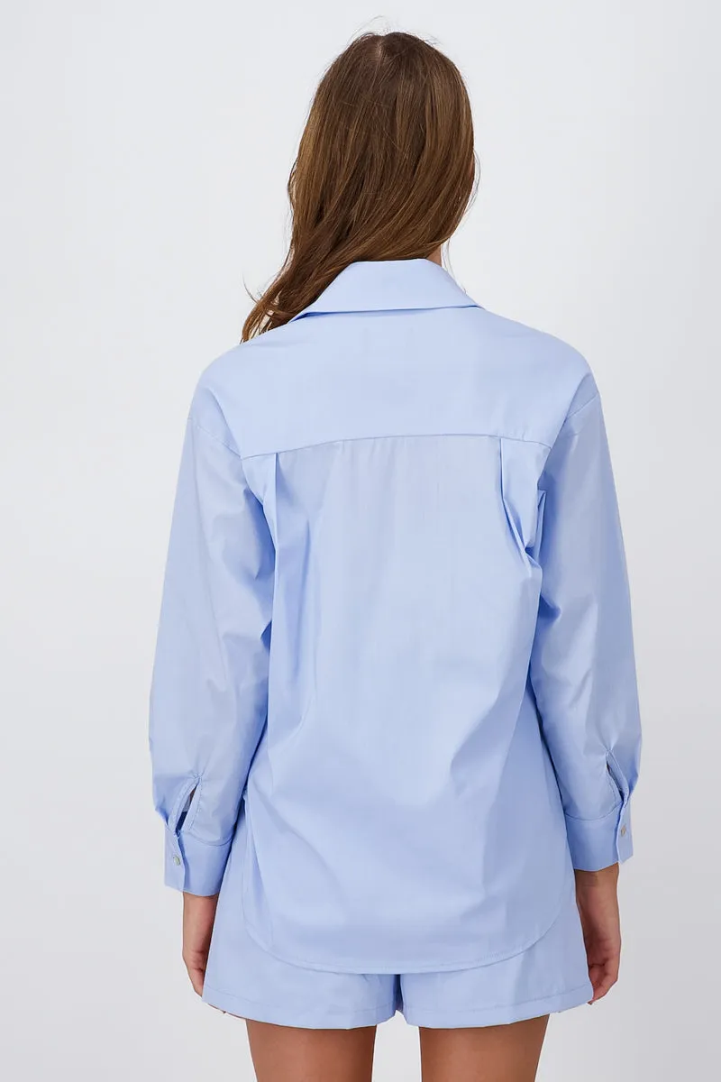 Camisa Manga Largs Oversize Poeplina Hypsters sold by Shasa product image thumbnail 4