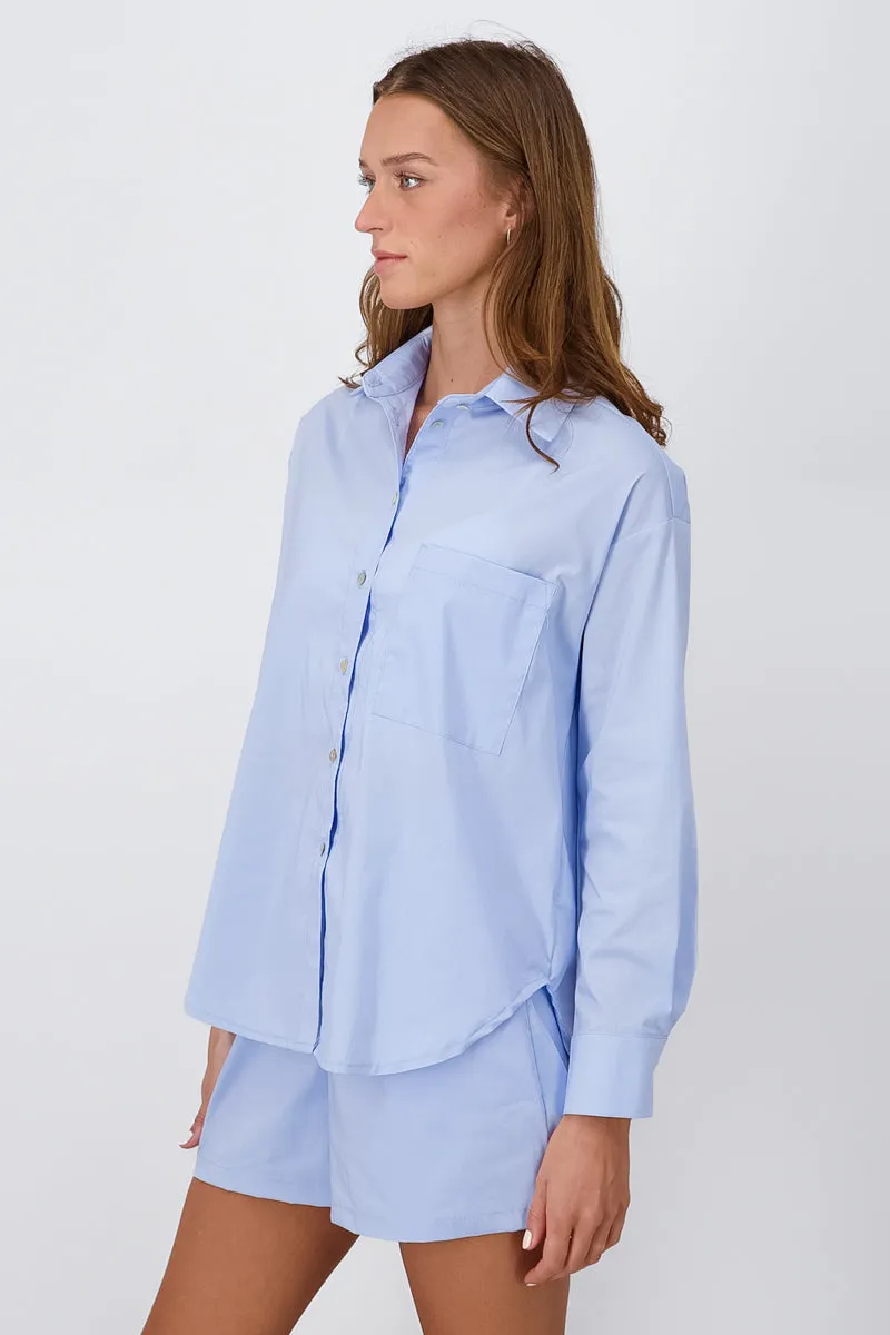 Camisa Manga Largs Oversize Poeplina Hypsters sold by Shasa product image thumbnail 3