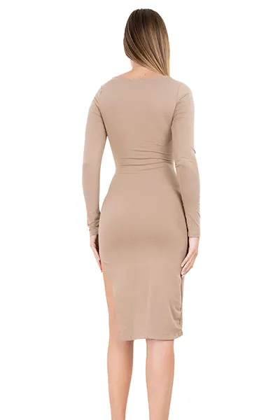 Vestido manga larga abertura sold by Shasa product image thumbnail 4