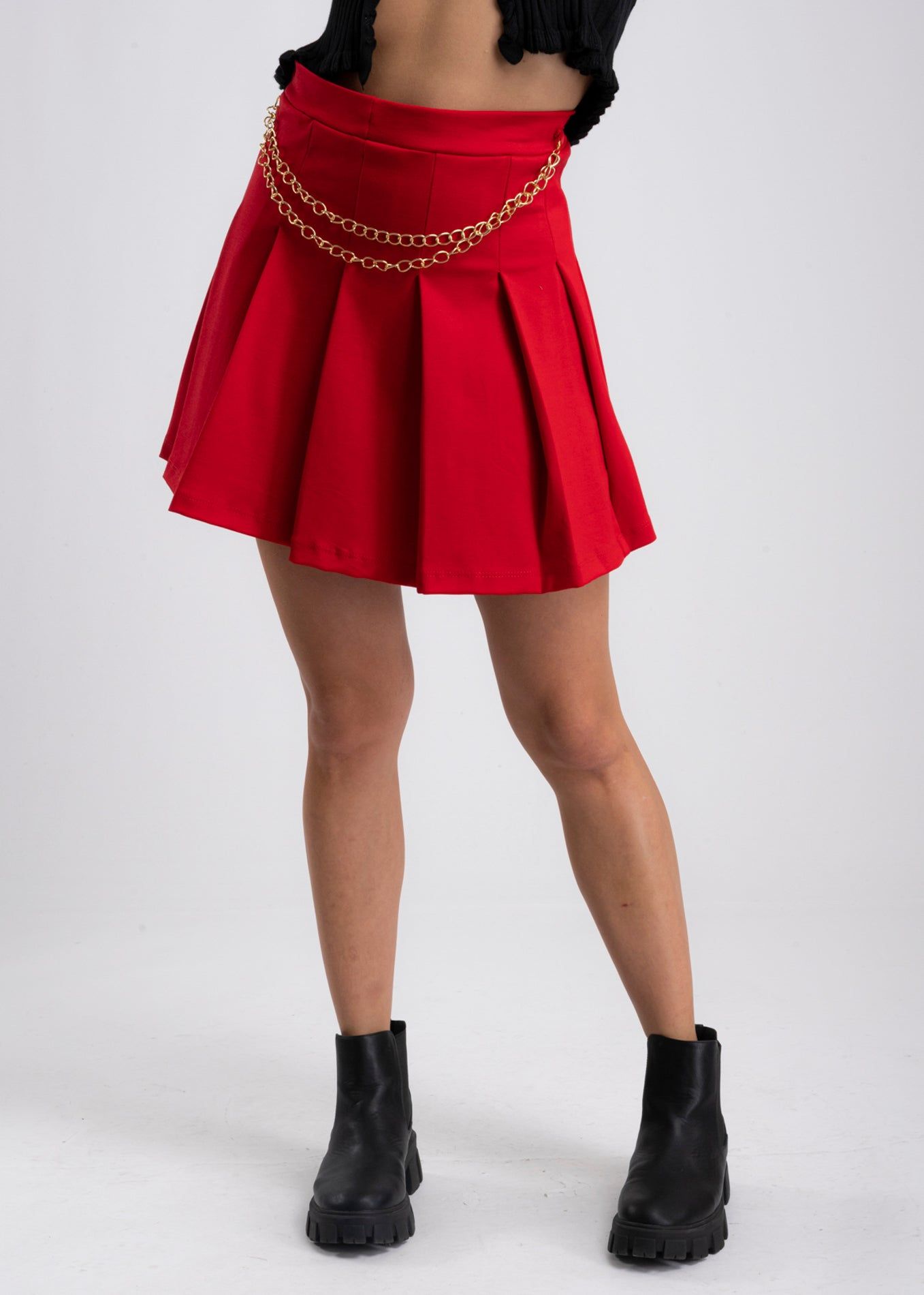 Falda Mini Plisada Cadena Ancha sold by Shasa product image thumbnail 2