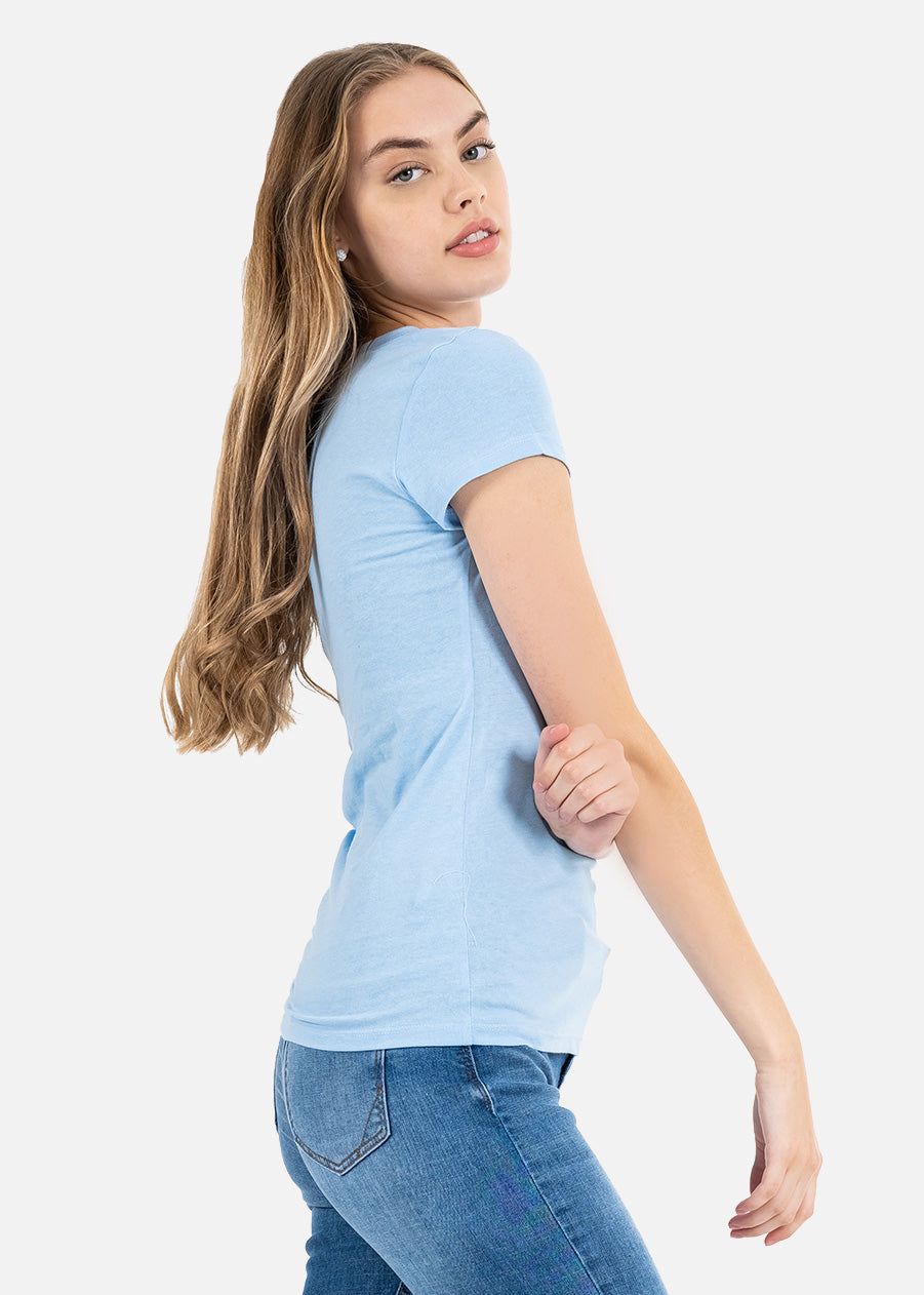 Blusa manga corta cuello v sold by Shasa product image thumbnail 2