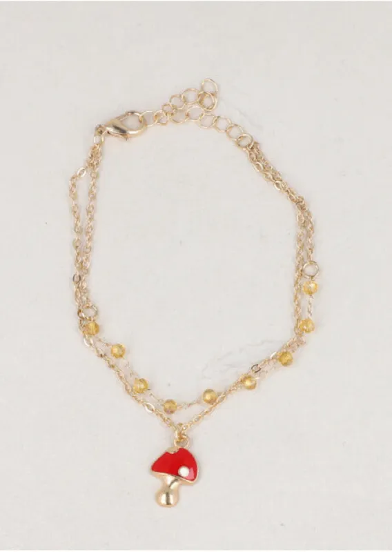 Pulsera 2 Líneas Hongo sold by Shasa