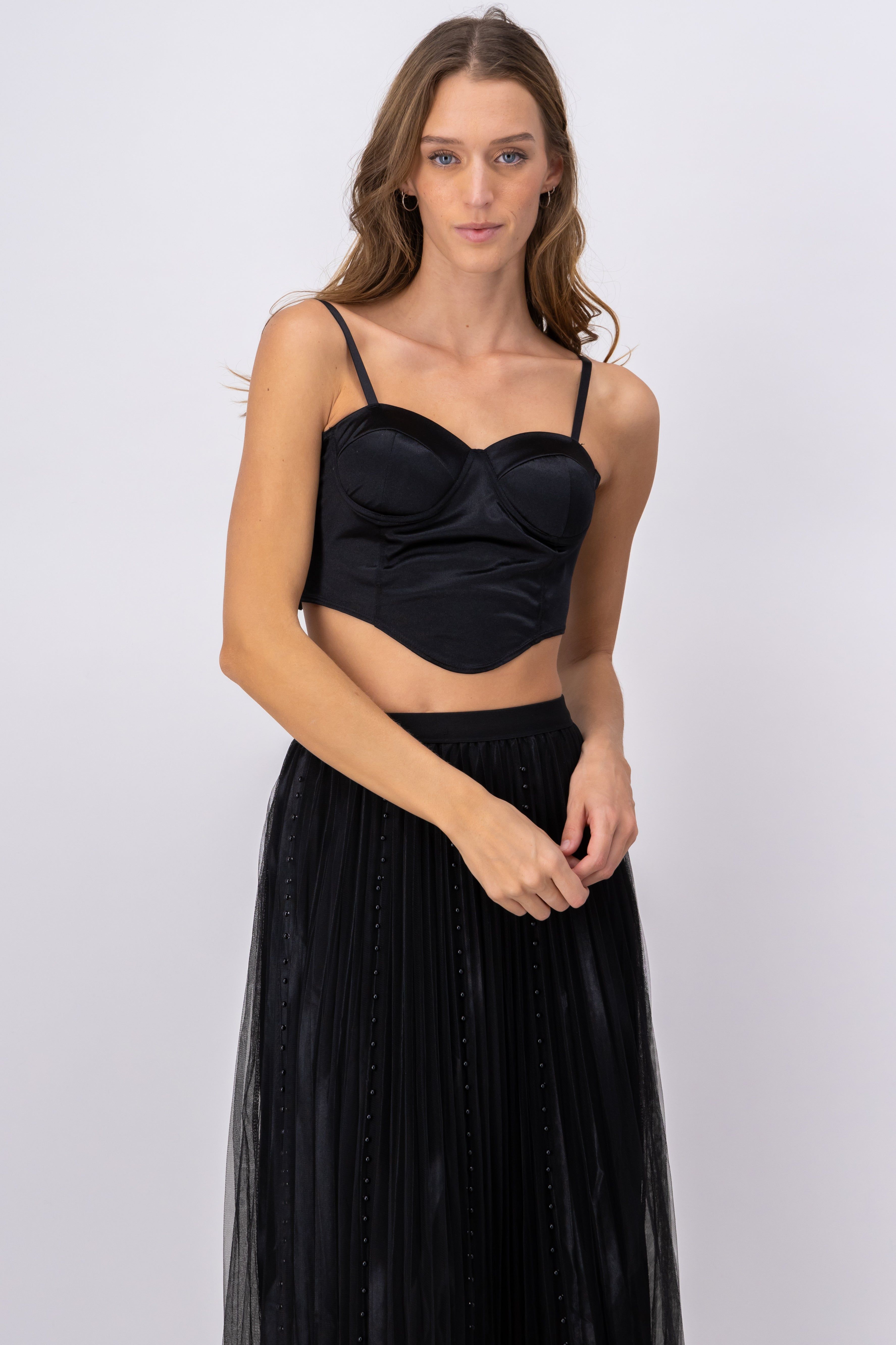 Top corset con copas satin sold by Shasa product image thumbnail 2