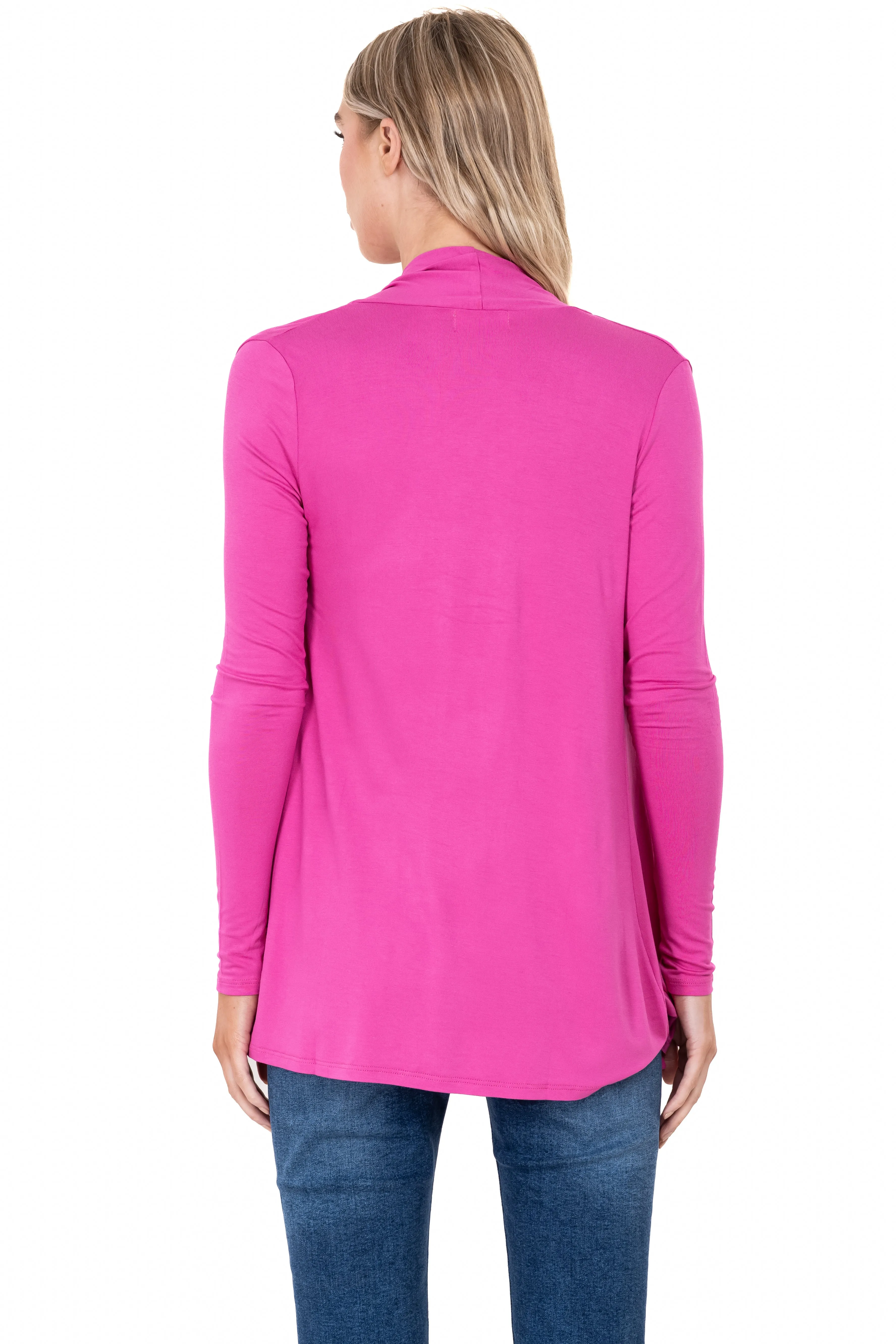 Cárdigan liso cuello cascada sold by Shasa product image thumbnail 4