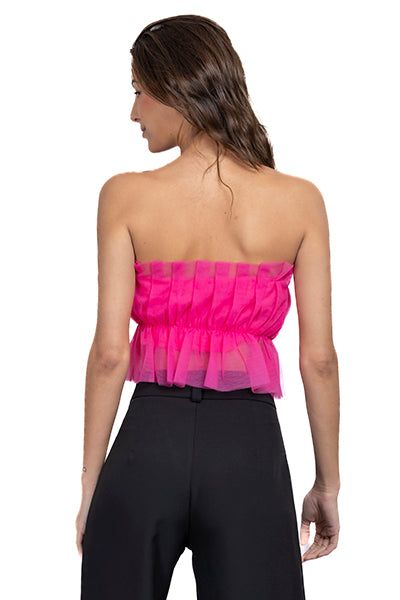 Top Cropped Tul Liso sold by Shasa product image thumbnail 4