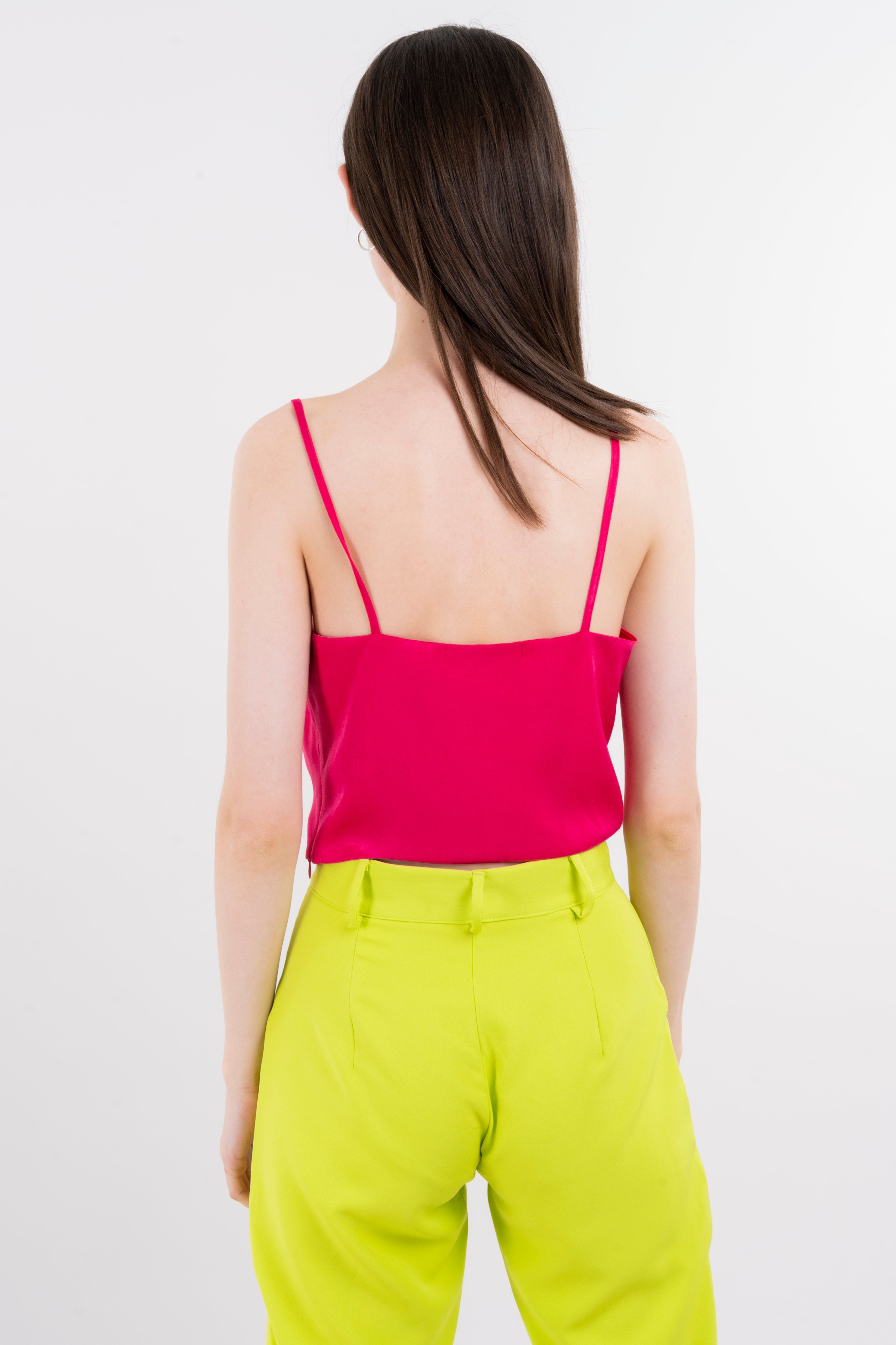 Top tirantes escote drapeado satín sold by Shasa product image thumbnail 4