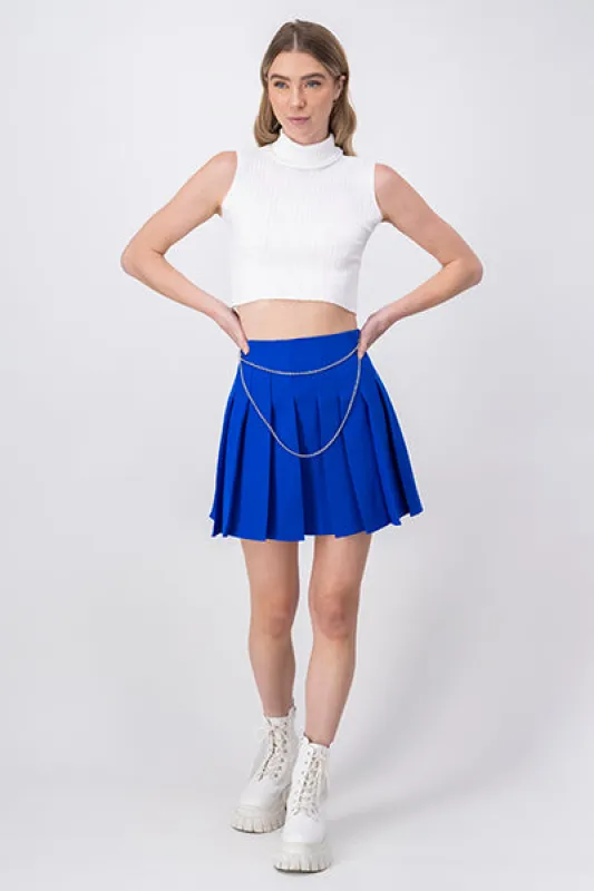 Falda Plisada Cadenas sold by Shasa