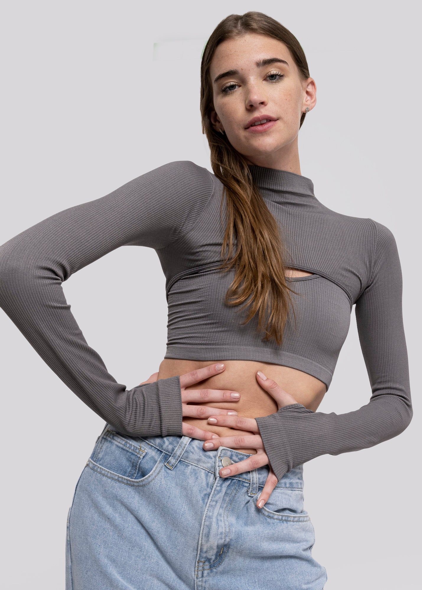 Top Seamless Irregular sold by Shasa