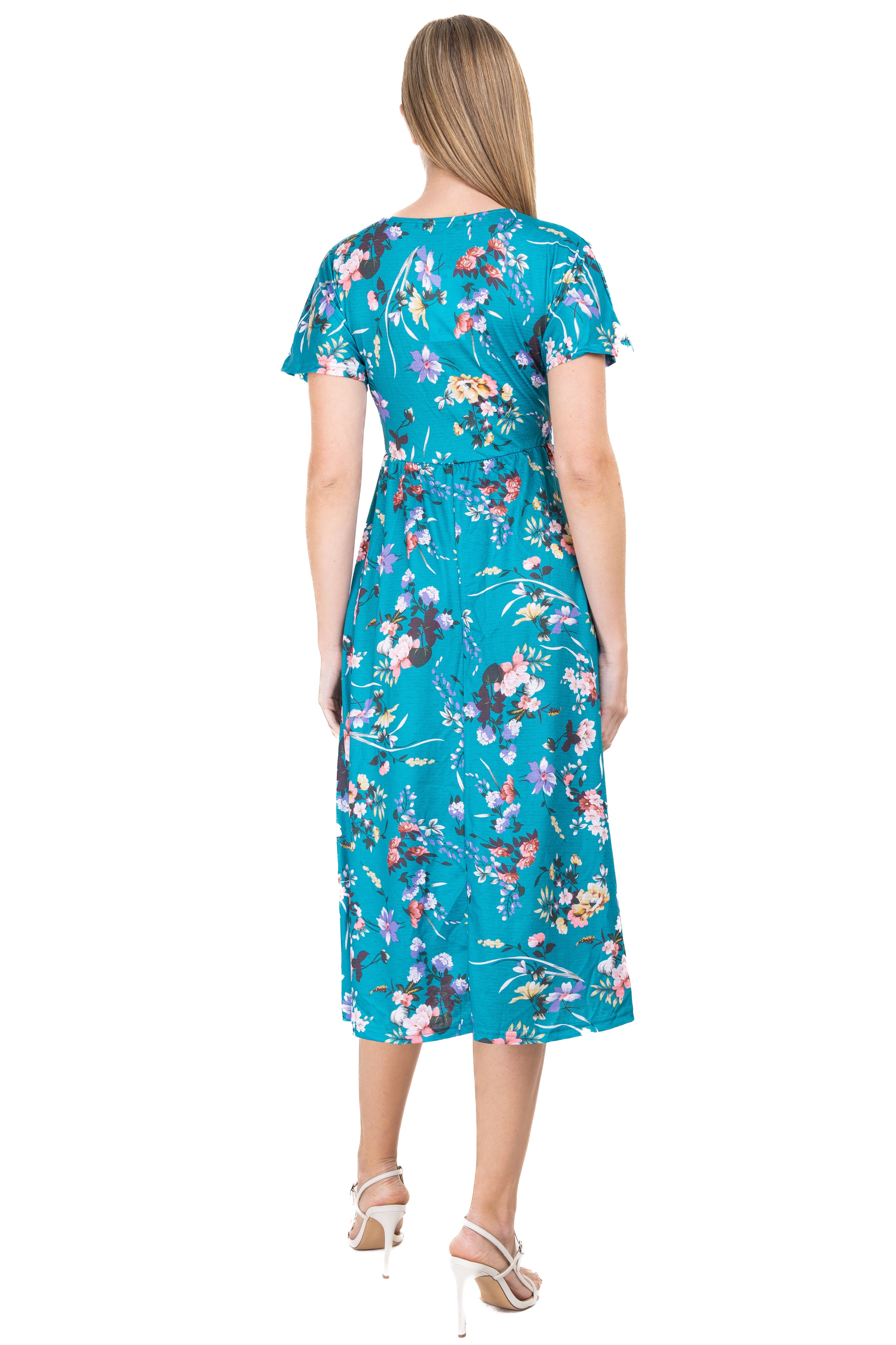 Vestido floral detalle smock sold by Shasa product image thumbnail 4